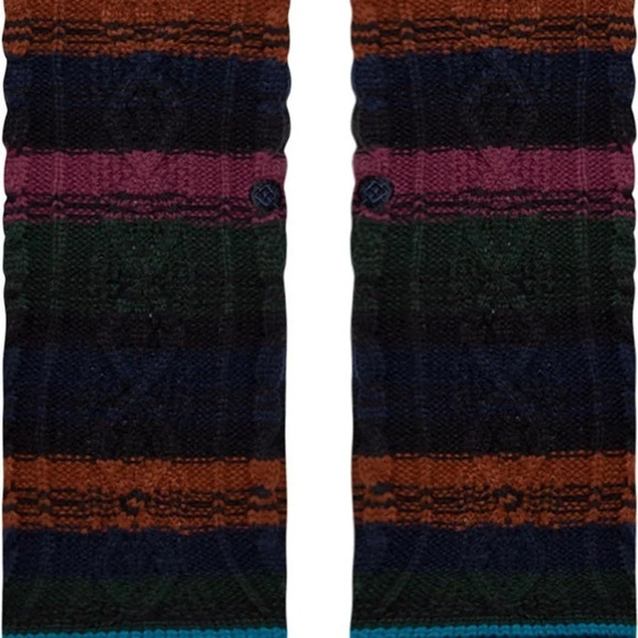 🎉🎉HOST PICK🎉🎉Stance Toasted Stripe Cable Knit Slipper Socks - Picture 3 of 7